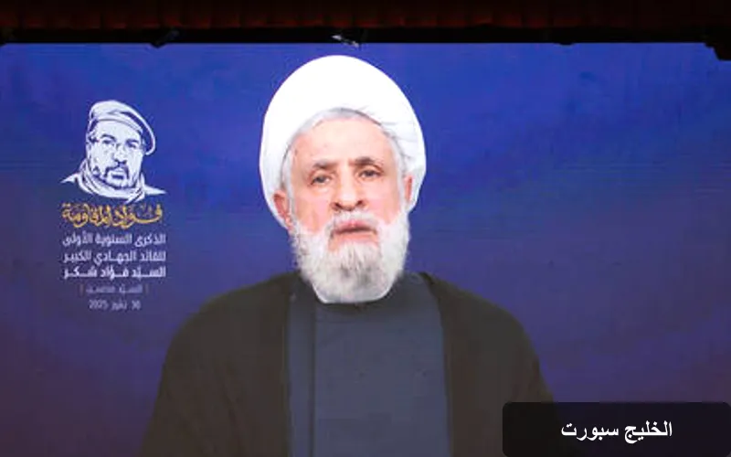 نعيم قاسم يتعرض لانتقادات بعد استشهاد بمقال وهمي في خطاب ذكرى حرب تموز